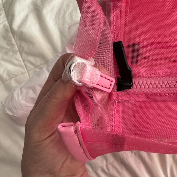 NWT's "Candy Pink" Marc Jacobs Mesh Tote Bag - Picture 9 of 13